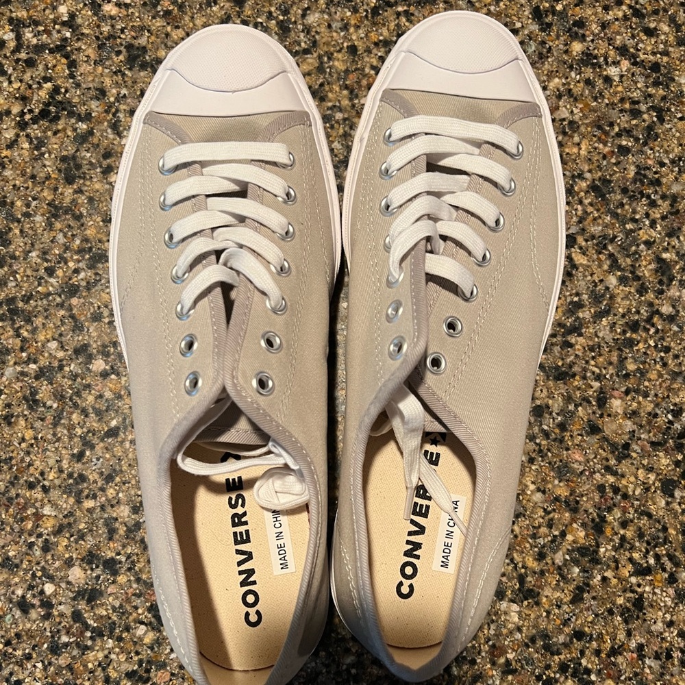 Used Converse Jack Purcell comfort wedge shoes.Soft cushion- rigid …